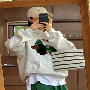 포우포우 부클 오버핏 후드 (one color)