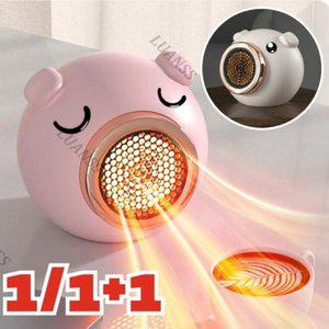 1/1+1] 따뜻한 겨울 탁상용 온풍기 기숙사 절전 무소음 히터 Sq