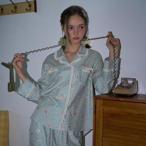 브롤리 긴팔 여성페어 민트 (30수)