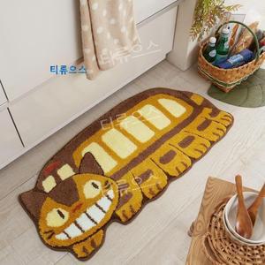 티류으스 귀여운 토토로캐릭터 발매트 러그 고양이버스 매트 현관