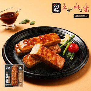 [오빠닭] 고단백 스틱 닭가슴살 스테이크맛 100g 4팩