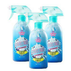 [내일도착]온더바디 코튼풋 발을 씻자 풋샴푸 쿨링 510mlx3개