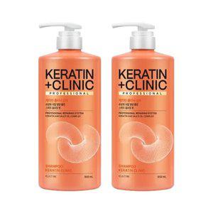엘라스틴 케라틴클리닉 샴푸 950ml, 2개