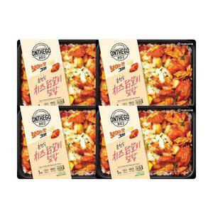 아워홈 온더고 춘천식 치즈닭갈비덮밥, 290g, 4개