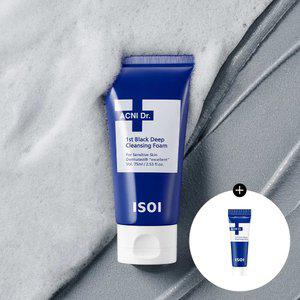 [36%] 아이소이 아크니 닥터 퍼스트 블랙 딥 클렌징폼 75ml