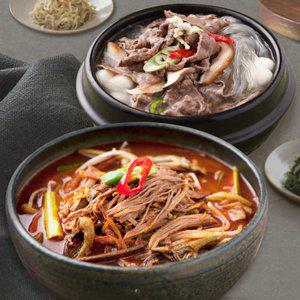 [미스타셰프] 육개장 600g 3팩 + 버섯뚝불 400g 3팩 /2세트구매시 육개장 증정