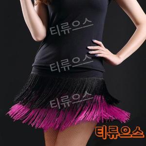 이단수술 스커트 밸리 벨리 라인 줌바 댄스복 댄스포츠 티류으스