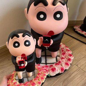 짱구 피규어 대형 청혼 프러포즈 크레용신짱 인테리어 장식 웨딩선물