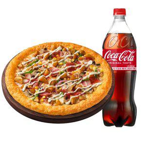 피자헛 베이컨포테이토 치즈크러스트 골드 L+콜라 1.25L