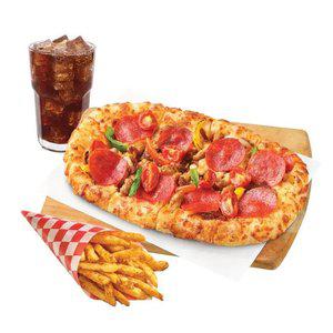 피자헛 (1인 피자) 얼티밋 콤비네이션 플래츠 세트