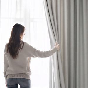 [T5%/SK3%] 디자인누비 린넨 친환경 항균 암막커튼/커튼핀형/아일렛형/형상기억/먼지없