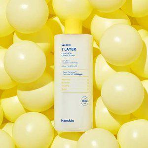 [단 7일 초.특.가] [한스킨 BEST] 세븐레이어 세라마이드 크림 토너 (500ml)