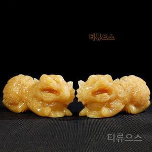 용 비휴 옥 장식품 풍수 모형 집들이 거실 개업 액막이 재물운 사무실 행운 카페 티류