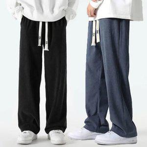 빅사이즈 남성 코듀로이팬츠 일자 트레이닝 바지 (3color)