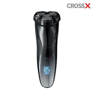 크로스엑스 방수 전기 면도기 Black Stone  + 보관케이스