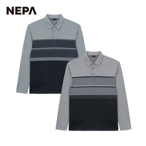 네파 남성 코트나 스트라이프 폴로 티셔츠 7K15241