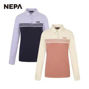 네파 여성 마운틴 코트나 스트라이프 폴로티 7J65201