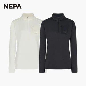 네파 여성 마운틴 기모 집업티셔츠 7H85403