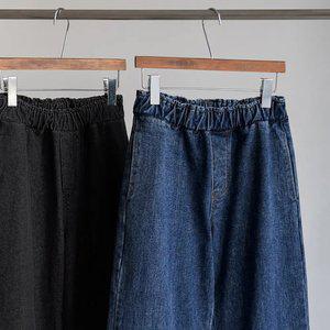 (안나앤플러스) A. 에빈 기모 올밴딩 데님[데님C01125N02]빅사이즈