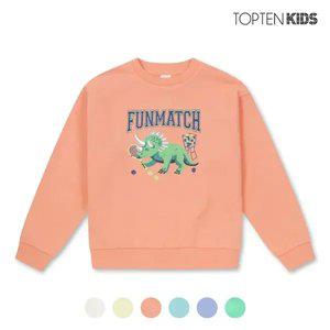 [탑텐키즈] 남아 테리 그래픽 맨투맨 티셔츠_MKC1TR1101