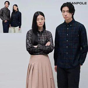 [빈폴] 남녀공용 코듀로이 체크 포켓 셔츠(BC4964C32) (2종 택1)