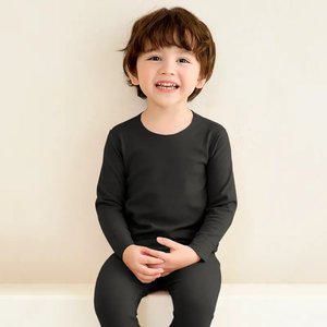 유니프랜드 심리스웜기모(BK) 9부내의 무봉제 노라인 프리컷 키즈 주니어 아동실내복