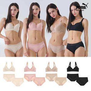 [푸마] 여성 에어리 서포트 브라팬티+세컨팬티 12종세트
