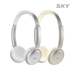 [케이스 증정] 스카이 핏 에어 노이즈캔슬링 무선 헤드셋 블루투스 6.0 초경량 온이어