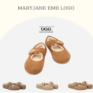 호주어그 오즈웨어 메리제인 자수로고 레터링 클래식 단화 970