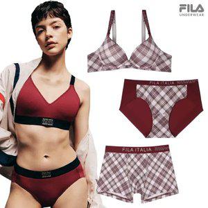 [휠라 언더웨어] 겨울 남녀 커플 언더웨어/홈웨어 특별한 가격 ~54% OFF