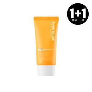 [1+1][어퓨] 퓨어 블록 내추럴 데일리 선크림 라이트(SPF50+) 50ml