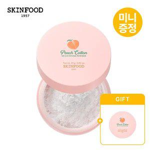 [스킨푸드][쿠폰가8,750원][대용량]피치뽀송 멀티 피니시 파우더 15g + 파우더 미니 추