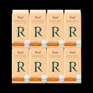 라엘 유기농 순면커버 초슬림라이너 70p x 8팩