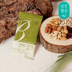 [산과들에] 하루견과 원데이발란스그린 100봉 낱봉 / 실속 견과 견과류 간식