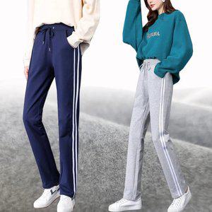 힙제이 2선으로 깔끔한 기모 트레이닝팬츠 빅사이즈까지 블랙 겨울 여성바지 4XL