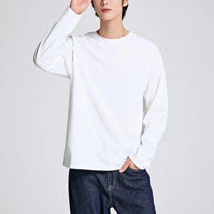 [스파오] [프레쉬코튼] 오버핏 R넥 긴팔티셔츠 (SPLWC49U19-T)