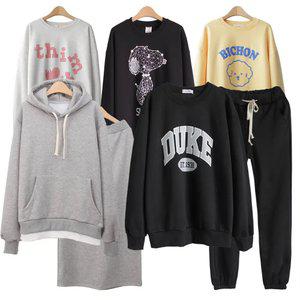 [민트위니]홈웨어상하세트/티셔츠/팬츠 2,900원~부터! 55~77까지 편하게 집앞코디/맨투