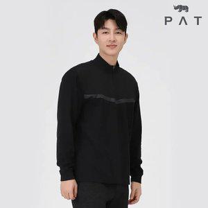 [PAT 남성] 우븐 퀼팅 목크넥 티셔츠_1I75401