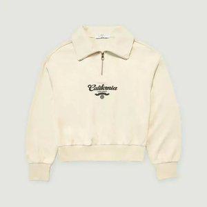 [행텐]여성 라이트셋업 하프집업 크롭 맨투맨-SE2531046013112