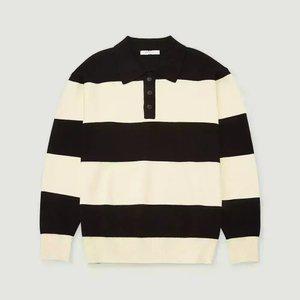 [행텐]남성 카라 볼드 스트라이프 니트-SE2031046004034