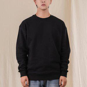 엘라모 쭈리 베이직 무지 오버핏 맨투맨