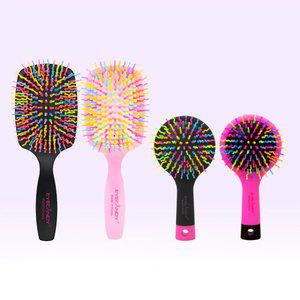 아이캔디 레인보우 볼륨 헤어 패들브러쉬 + 미디엄브러쉬 2종 세트