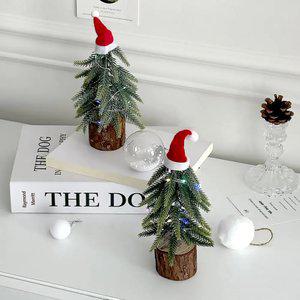 산타 LED 조명 미니 트리 2개세트 크리스마스트리 장식품 데코