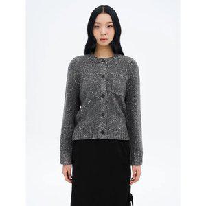 [에잇세컨즈] 백라인 오픈 가디건  애쉬 (12515AMQ44)