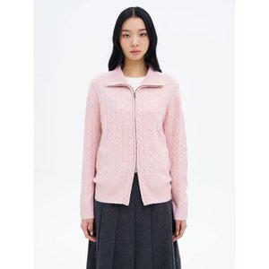[에잇세컨즈] 케이블 카라넥 카디건  라이트 핑크 (32515ALY1Y)