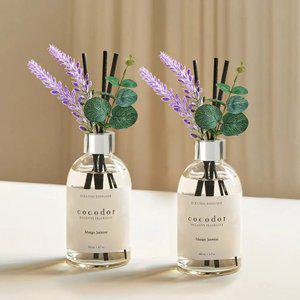 [갓성비!]W라벨 디퓨저 200ml X 2개 + 꽃스틱