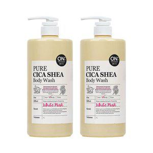 온더바디 퓨어시카 바디워시 화이트머스크 1000ml, 2개