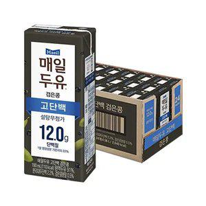 [매일] 매일두유 검은콩 고단백, 190ml, 24개