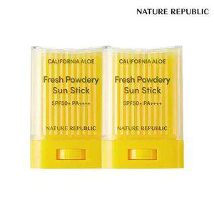 [네이처리퍼블릭/베스트] 캘리포니아 알로에 보송 선스틱 2개