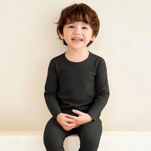 유니프랜드 심리스웜기모(BK) 9부내의 무봉제 노라인 프리컷 키즈 주니어 아동실내복